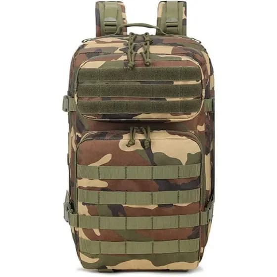 Mochila Tática Militar Trilha Camping Trekking Impermeável Reforçada Grande 45Litros
