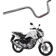 Guidão Cargo 160 Cromado Para Moto CG Titan 160 Fan 160