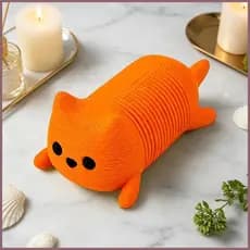 3D Impresso Gato Brinquedos Fidget Elástico Estatueta Flexível Animal Para Crianças mueadegbr