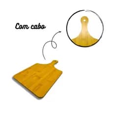 TÁBUA DE CORTE ESTILO BAMBOO 40X34