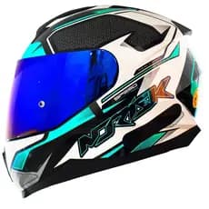 Capacete Norisk Razor Speedmax Verde Agua Masculino Feminino