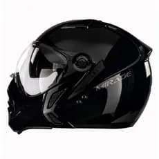 Capacete Mirage Peels Óculos Solar Preto Brilho F21