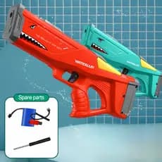 Pistola de água Elétrica Arminha de brinquedo Recarregável Criança Brinquedo Longo Alcance