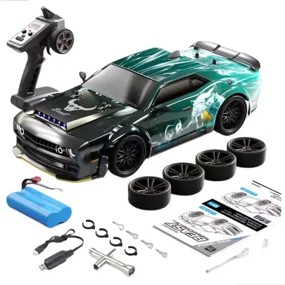 Carrinho Controle Remoto Drift 4x4 Sg216 Pro Grande + Rodas