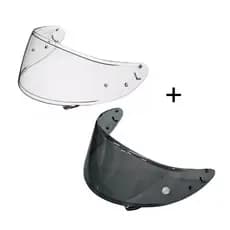 Viseira Capacete Shoei X14 Cristal Mais Viseira Fume