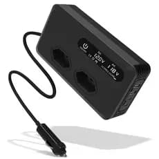 Inversor Automotivo Veicular De Tensão 12v 110v/220v Digital