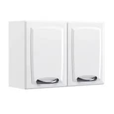 Armário Aéreo Itatiaia New Premium 80cm – Com Prateleira Interna e Puxadores Modernos