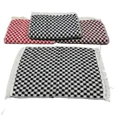 Tapetes Para Banheiro Toalha De Piso Chão 60 X 42 Xadrez Dama Barato