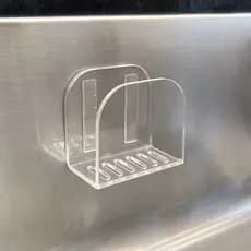 Suporte para Esponja Dupla Face - Suporte Multifuncional para Pia de Acrílico