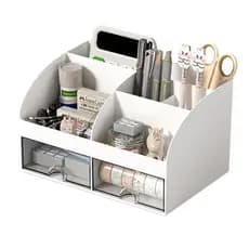 Organizador De Mesa Porta Caneta Material Multiuso Maquiagem