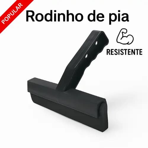 Rodo de Pia Preto Resistente Arqplast