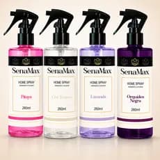 Perfume Casa Roupas Cortina Sofá Cama Aromatizador de Ambiente e Tecidos 260ml SenaMax