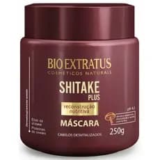 Máscara Capilar Reconstrução Nutritiva Bio Extratus Shitake Plus Resistência e Vitalidade aos Fios 250g