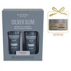 Kit Matizante Silver Sim Lowell Shampoo 240ml e Condicionador 200ml +BRINDE Máscara Protect Care 48g