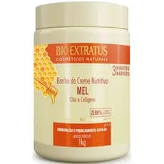 Máscara Hidratação e Preenchimento Capilar Banho de Creme Mel Bio Extratus Mel, Chia E Colágeno 1kg