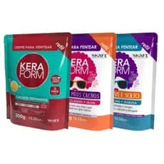 Creme P/ Pentear Keraform Refil 300g Sache Skafe - Escolha