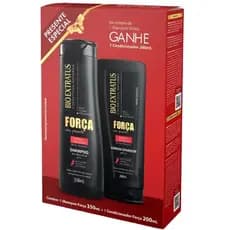 Kit Crescimento Capilar Bio Extratus ForçaCom Pimenta Shampoo 350ml e Condicionador 200ml