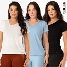 Blusa Feminina Fitness Dry Fit Camiseta Academia Furadinha Treino Corrida Caminhada