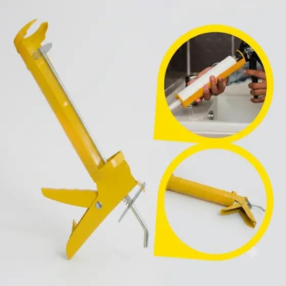 Aplicador de Silicone Tubo Reforçado Profissional
