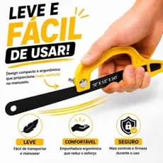 Mini Arco De Serra Para Metal PVC Madeira E Artesanato