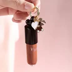 Lip Oil Chocolate Hidratante Labial Efeito Glow Feminino Chaveiro
