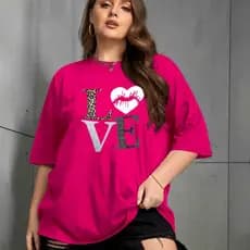 Camiseta Oversized T Shirt Streetwear Unissex Casual Academia Blusa Camisa Tecido Confortável