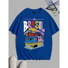 Camiseta Old School Oversized Meia Mala Fashion Moda Vaide Customizado Gring Swag Estampa Brasil Pa