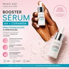 Booster Serúm Clinical Solutions Hidratante AH + Ceramida - Hidratação Profunda para uma Pele Radiante