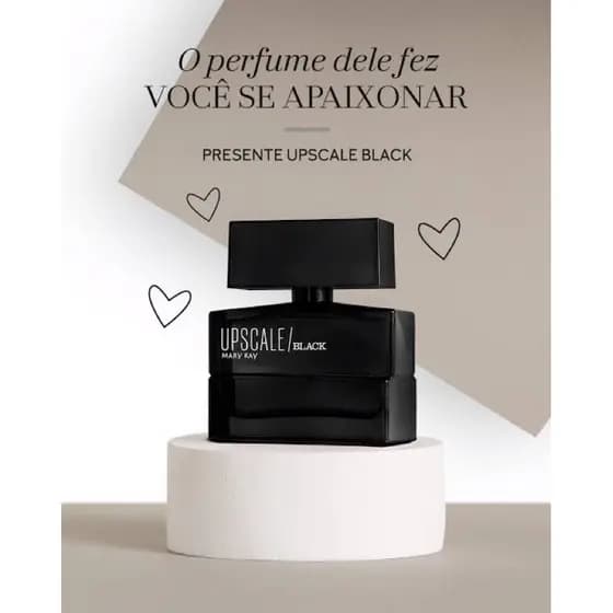 Perfume Masculino Upscale Black Deo Colônia 100ml – Fragrância Oriental Amadeirada Elegante e Marcante