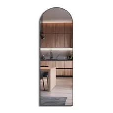Espelho Base Reta Oval 90X40 Corpo Inteiro Grande Moderno Lançamento