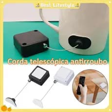 Bloqueio De Segurança Com Controle Remoto , Trava De Cabo Ajustável Para Resistente E Conveniente , Design Anti-Perda ,