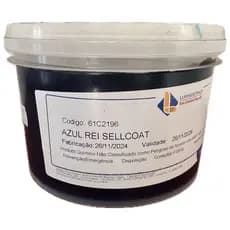 Tinta Gráfica Offset Azul Rei Sun Chemical Luminescence embalagem de plástico com 2 kgs