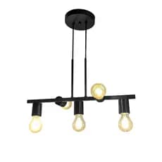 lustre pendente jabuticaba premium/5 preto micro