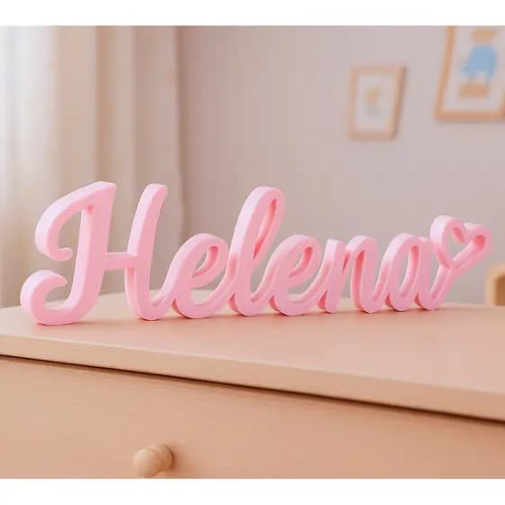 Nome do Bebê 3D Personalizado infantil bebê Decoração maternidade quarto infantil