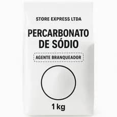 Percarbonato de Sódio 100% Puro Limpeza  em Geral  Tira Manchas Roupas Brancas 1kg