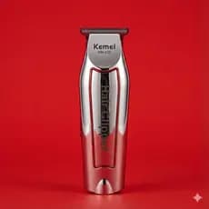 Máquina Cortar Kemei Acabamento Profissional Sem Fio KM-032