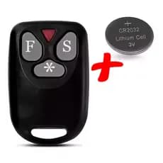 Controle Remoto Alarme Automotivo carro Sistec Modelo Original com bateria