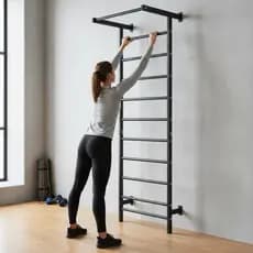 Espaldar Alongamento exercícios Fisioterapia Musculação com barra