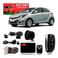 Alarme Automotivo Com Chave Canivete Hb20 hb20s 12 13 14 15 16 17 18