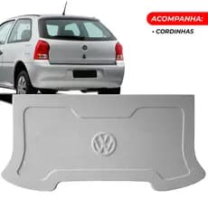 Tampão Porta Malas Traseiro Gol G4 06 07 08 09 10 11 12 13 Cinza