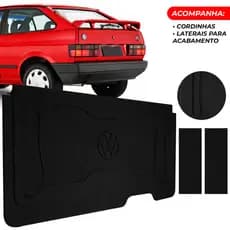 Tampao Traseiro Gol G1 Antigo Quadrado Preto Carpete Preto