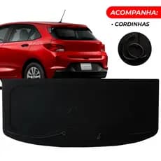 Tampão Porta Malas Onix G2 2020 2021 2022 2023 2024 Bagagito Preto