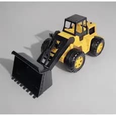 Brinquedo Trator Carregadeira Laranja Orange Toys trato