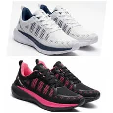 KIT 2 PARES -Tênis feminino masculino lançamento 2025 casual e esportivo confortável barato treino corrida academia