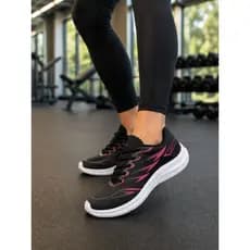 37 ao 40 tenis running feminino branco confortavel leve e macio para treino e dia a dia corrida caminhada academia
