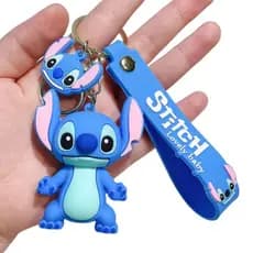Chaveiro Emborrachado Stitch Filme Lilo e Sititch Disney Colecionável Bolsa Mochila Chave