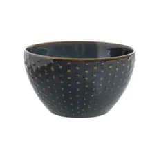 Bowl Puntato Fine em Cerâmica 580ml 13,5x7,5cm Verde Mineral