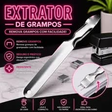 Extrator de Grampos Espátula em Metal jocar leonora