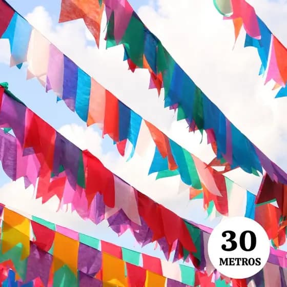 Bandeirinhas De Papel  Festa Junina Decoração