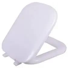 Assento Sanitário Quadra Almofadado Branco Astra